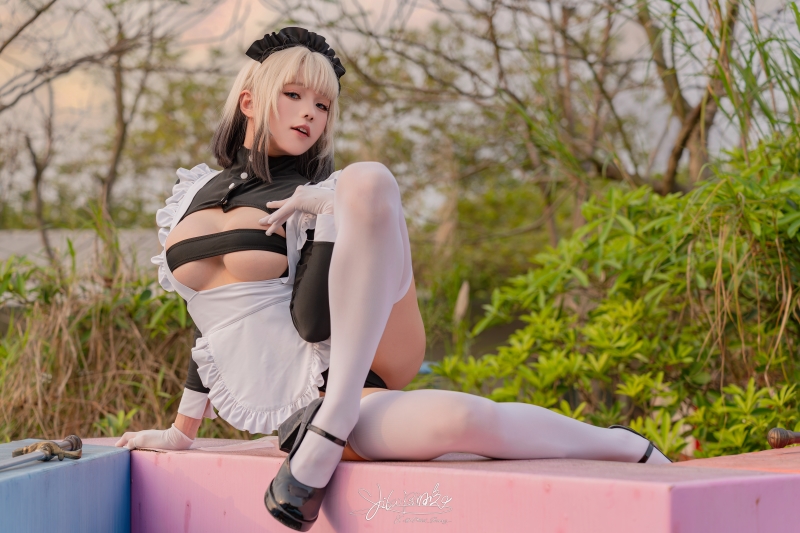 咬一口兔娘 战斗女仆 动感光波【77P-1V1.65GB】 咬一口兔娘 战斗女仆 动感光波【77P-1V1.65GB】