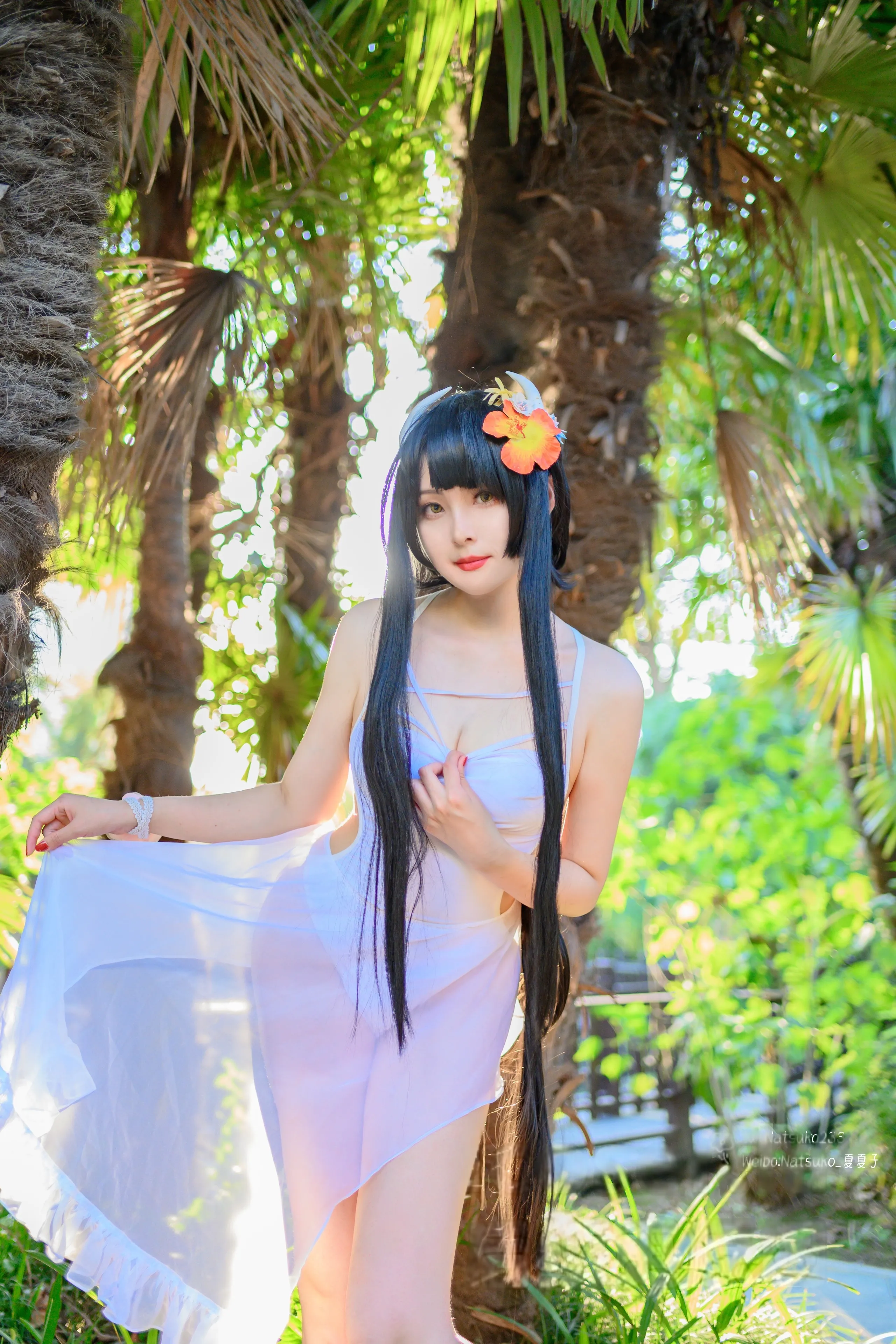 Natsuko夏夏子#碧蓝航线 比叡 泳装【55P-17.6MB】 Natsuko夏夏子#碧蓝航线 比叡 泳装【55P-17.6MB】