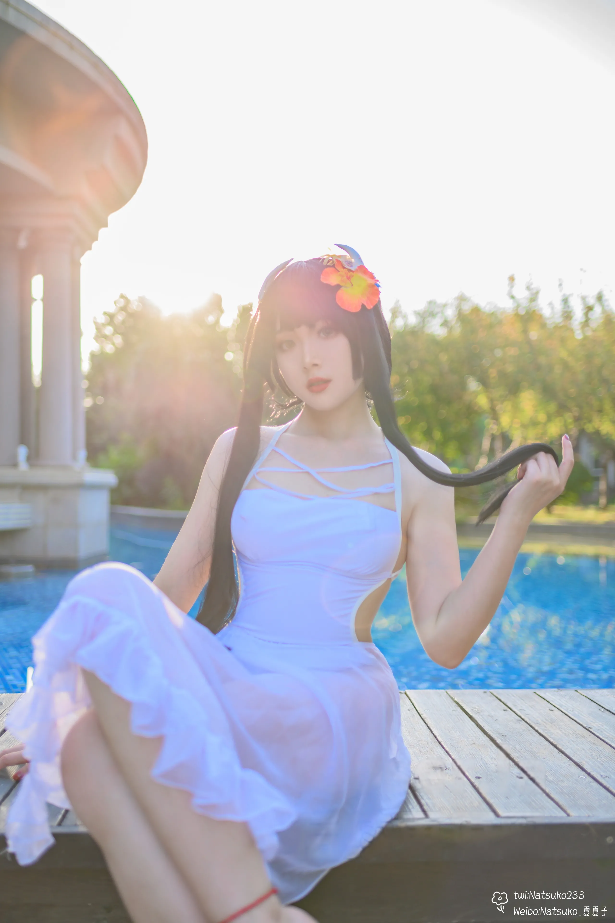Natsuko夏夏子#碧蓝航线 比叡 泳装【55P-17.6MB】 Natsuko夏夏子#碧蓝航线 比叡 泳装【55P-17.6MB】