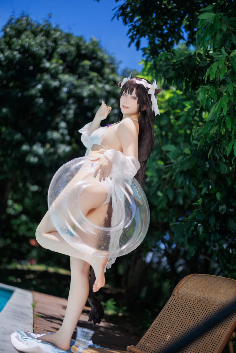屿鱼#碧蓝航线樫野 㭴 泳装【25P-23.2MB】 屿鱼#碧蓝航线樫野 㭴 泳装【25P-23.2MB】