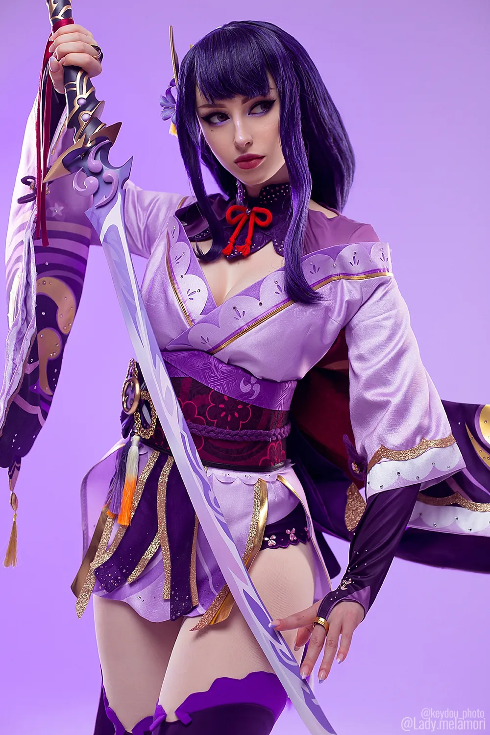 Lady Melamori#Raiden Shogun Lingerie Full Set【70P-13.7MB】 Lady Melamori#Raiden Shogun Lingerie Full Set【70P-13.7MB】