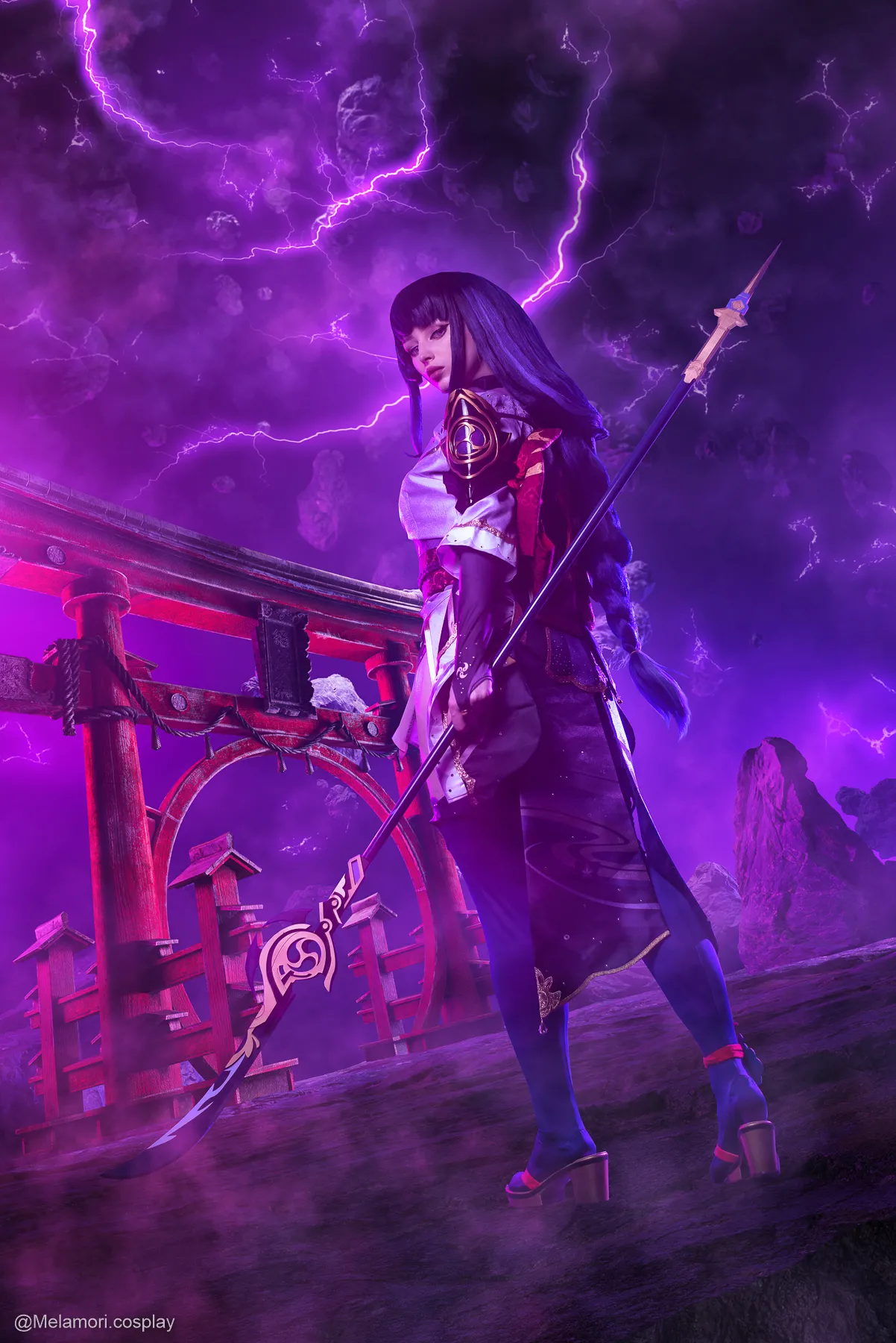 Lady Melamori#Raiden Shogun Lingerie Full Set【70P-13.7MB】 Lady Melamori#Raiden Shogun Lingerie Full Set【70P-13.7MB】