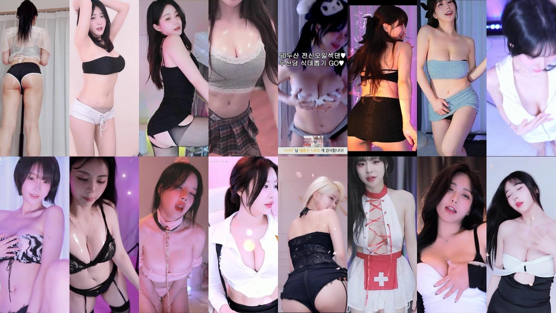 AfreecaTv韩国BJ 24年12月15-18日录制舞蹈合集 AfreecaTv韩国BJ 24年12月15-18日录制舞蹈合集