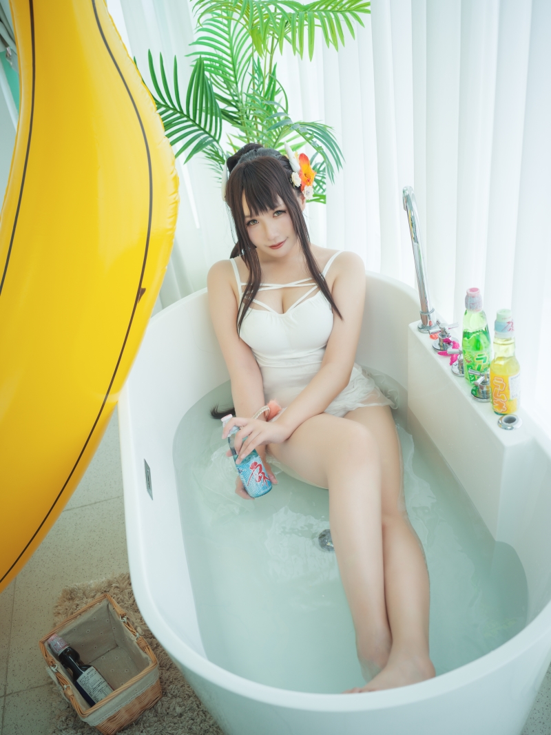 麻花酱#比睿旗袍 泳装【61P-446MB】 麻花酱#比睿旗袍 泳装【61P-446MB】