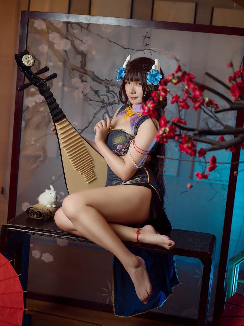 麻花酱#比睿旗袍 泳装【61P-446MB】 麻花酱#比睿旗袍 泳装【61P-446MB】
