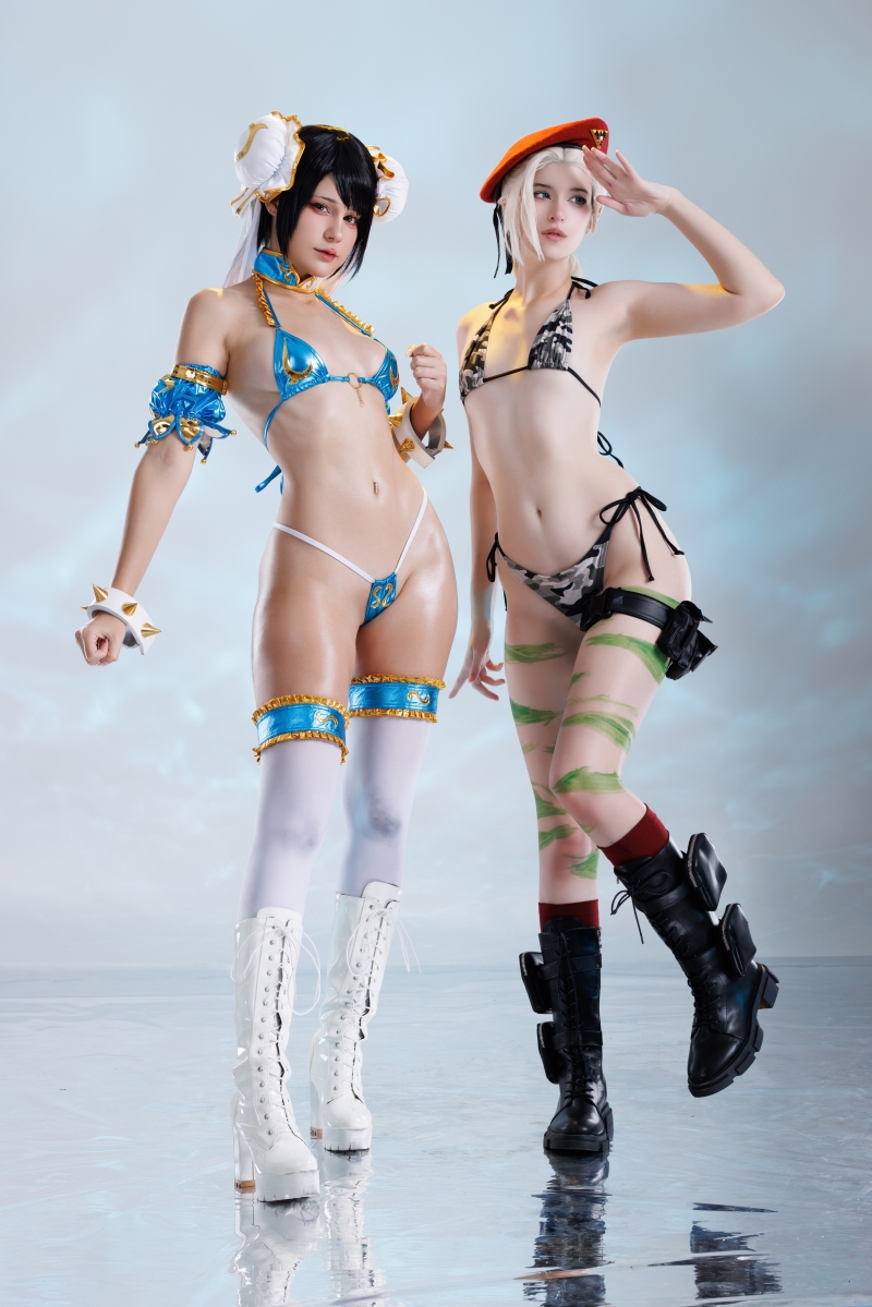 Jean Wanwan#Sharkparty Chun li Cammy【14P-182MB】 Jean Wanwan#Sharkparty Chun li Cammy【14P-182MB】