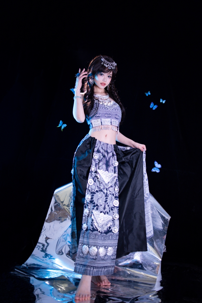 星黛鹿鹿#千反田鹿子 苗疆蓝蝶【52P-710MB】 星黛鹿鹿#千反田鹿子 苗疆蓝蝶【52P-710MB】