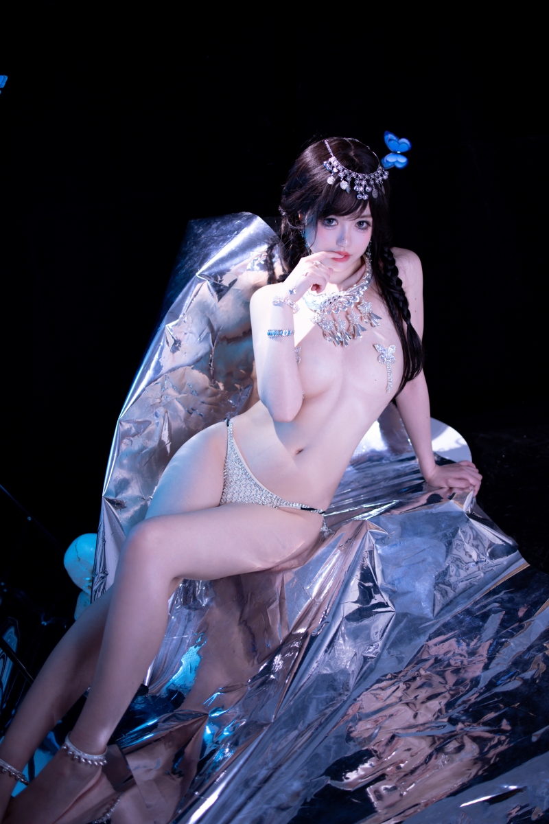 星黛鹿鹿#千反田鹿子 苗疆蓝蝶【52P-710MB】 星黛鹿鹿#千反田鹿子 苗疆蓝蝶【52P-710MB】