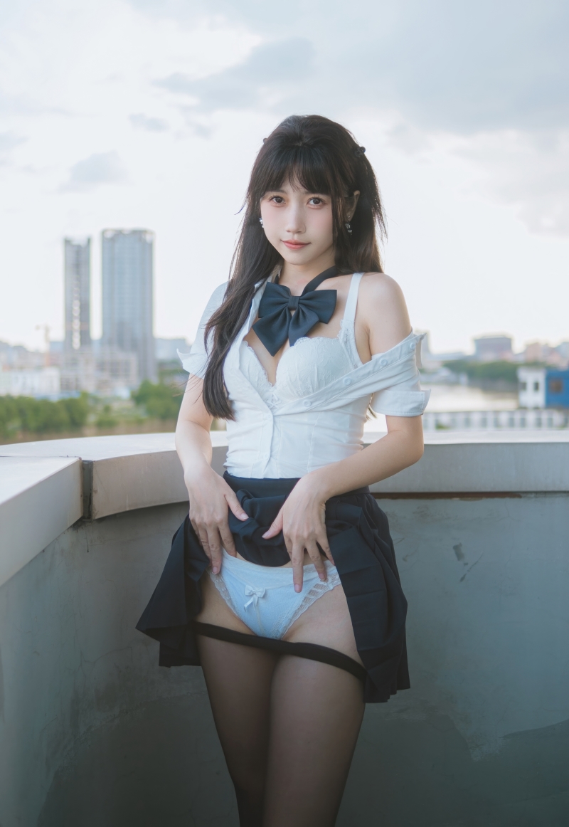 不呆猫#JK学妹户外【59P-390MB】
