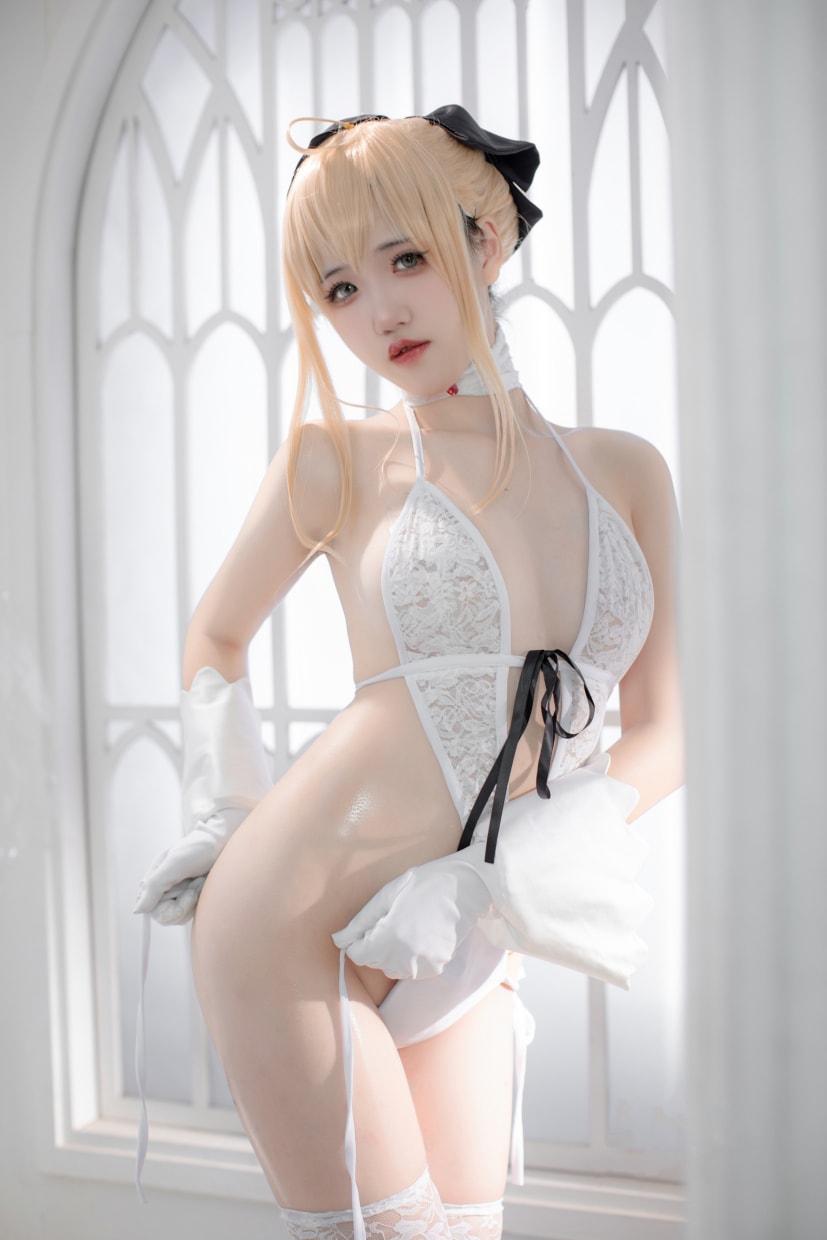阿薰kaOri –#FGO 白Saber--精品分享！
