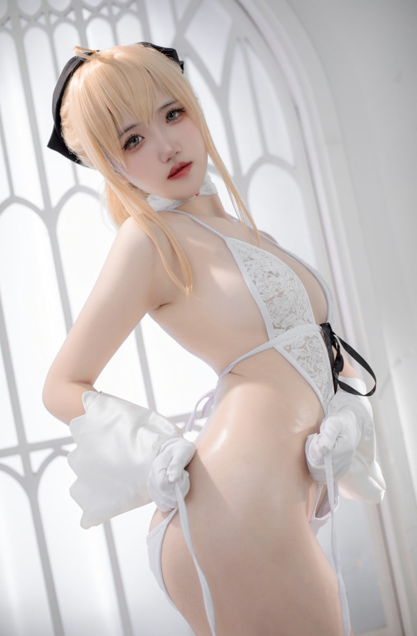 阿薰kaOri –#FGO 白Saber--精品分享！