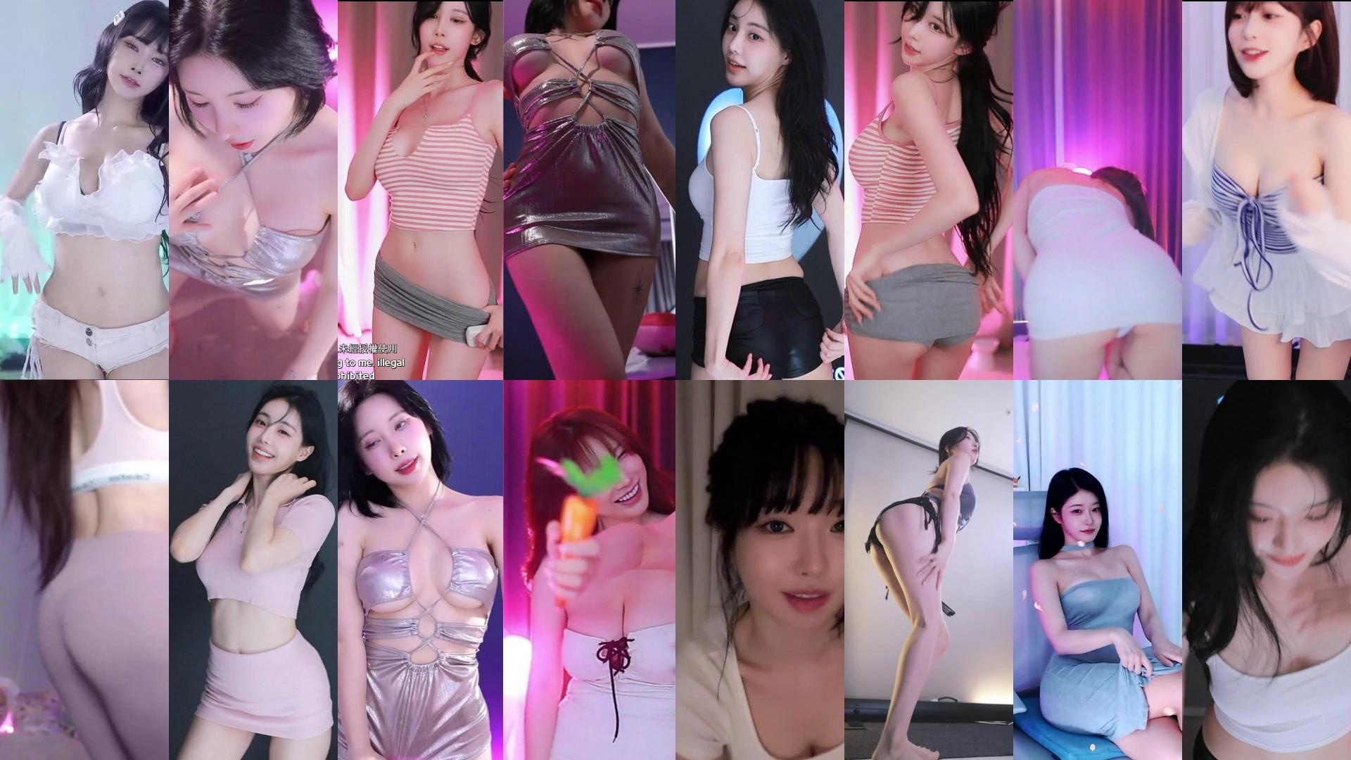 Sooplive韩国BJ 2025年6月21日录制舞蹈合集