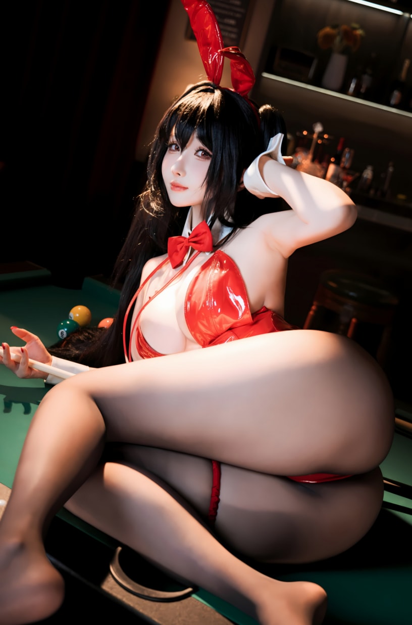 rioko凉凉子#碧蓝航线 大凤 桌球兔女郎--满分作品! rioko凉凉子#碧蓝航线 大凤 桌球兔女郎--满分作品!