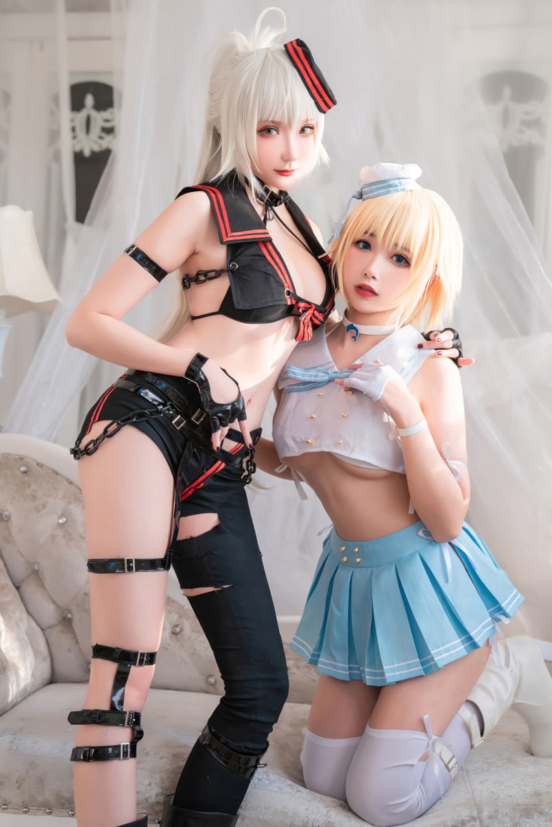 Momoko葵葵#&瓜希酱 FATE-黑白贞德--爆料分享! Momoko葵葵#&瓜希酱 FATE-黑白贞德--爆料分享!