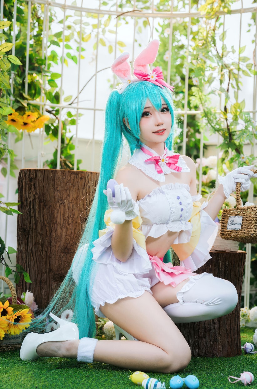 焖焖碳#初音未来复活节兔子--王炸作品! 焖焖碳#初音未来复活节兔子--王炸作品!