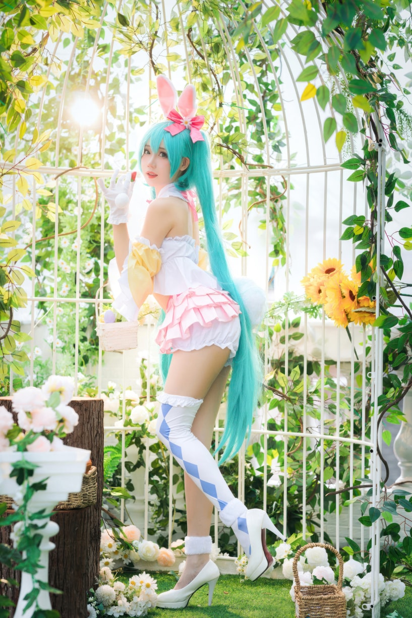 焖焖碳#初音未来复活节兔子--王炸作品! 焖焖碳#初音未来复活节兔子--王炸作品!
