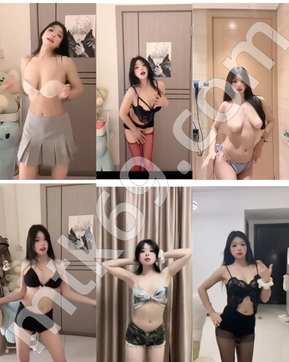抖音丨苦瓜哎 抖奶骚舞  [8V/141MB]