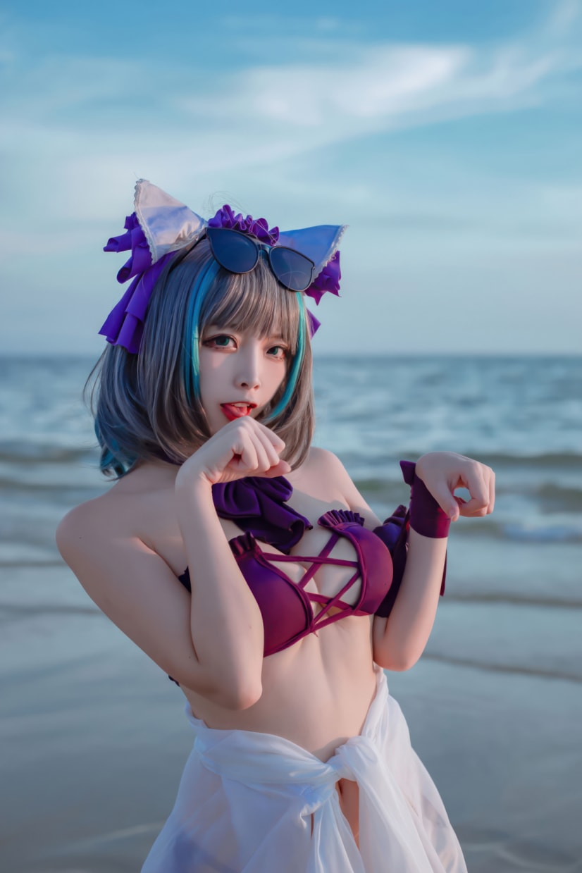二佐Nisa –#碧蓝航线-柴郡泳装--适合收藏! 二佐Nisa –#碧蓝航线-柴郡泳装--适合收藏!