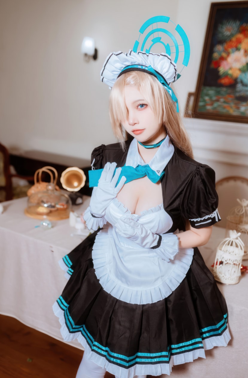 二佐Nisa –#蔚蓝档案-明日奈女仆--收藏精选! 二佐Nisa –#蔚蓝档案-明日奈女仆--收藏精选!
