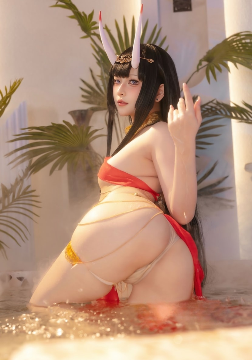 屿鱼#碧蓝航线 能代 赤纱浴影--只能说太好看了吧! 屿鱼#碧蓝航线 能代 赤纱浴影--只能说太好看了吧!