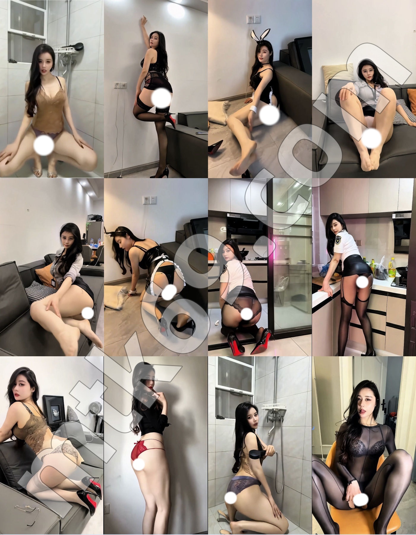 抖音多吃生菜 150万粉网红 美艳御姐情趣骚内 [12V/1.72GB]