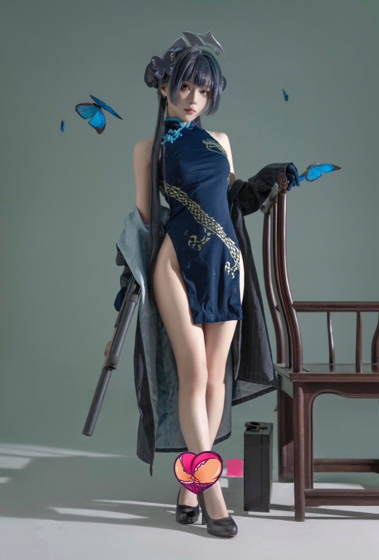 矢量鱼#蔚蓝档案 龙华妃咲--精美作品! 矢量鱼#蔚蓝档案 龙华妃咲--精美作品!