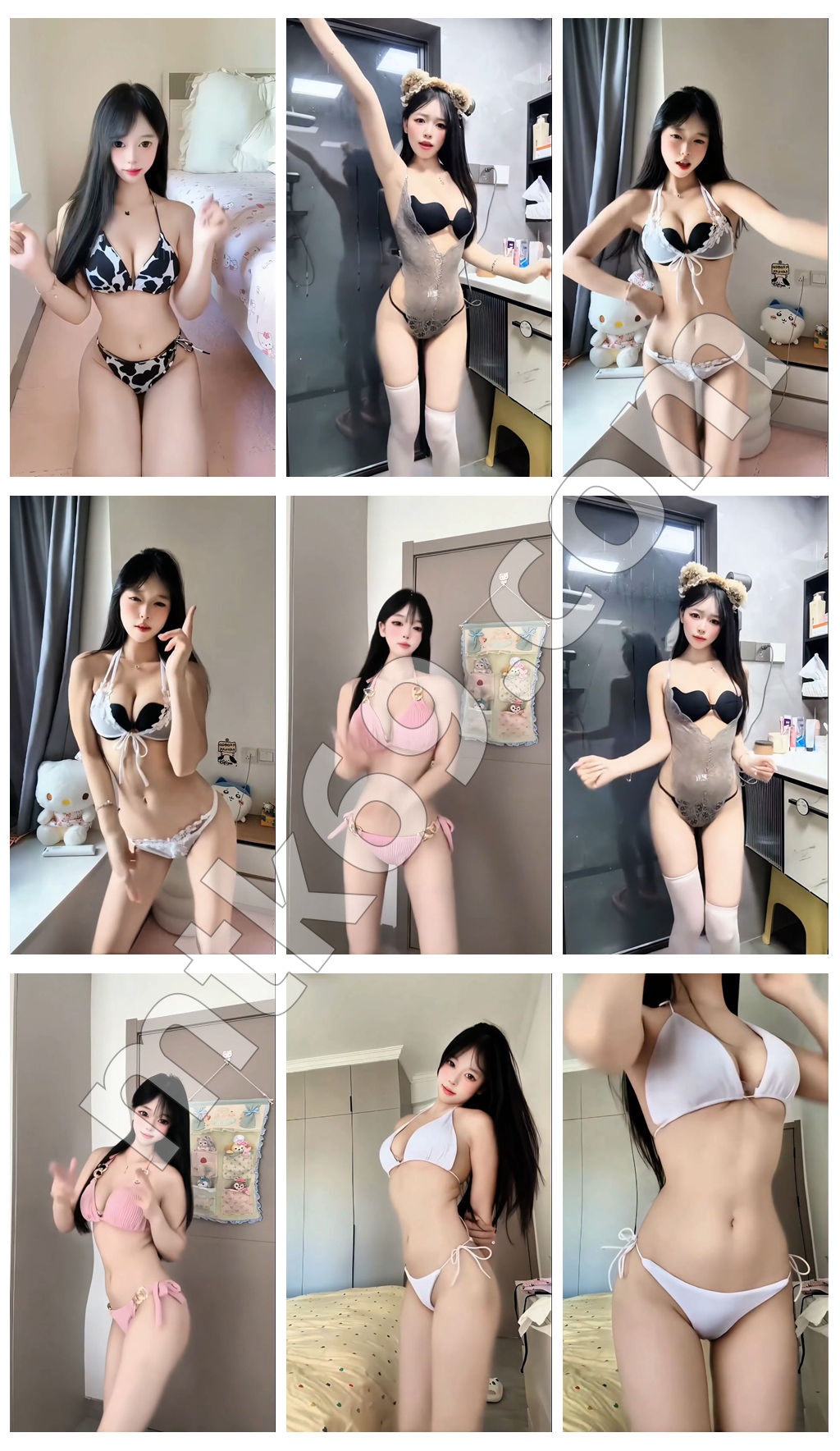 抖音小小叮当 148万粉网红萌妹子 大尺度福利骚舞 [6V/244MB]