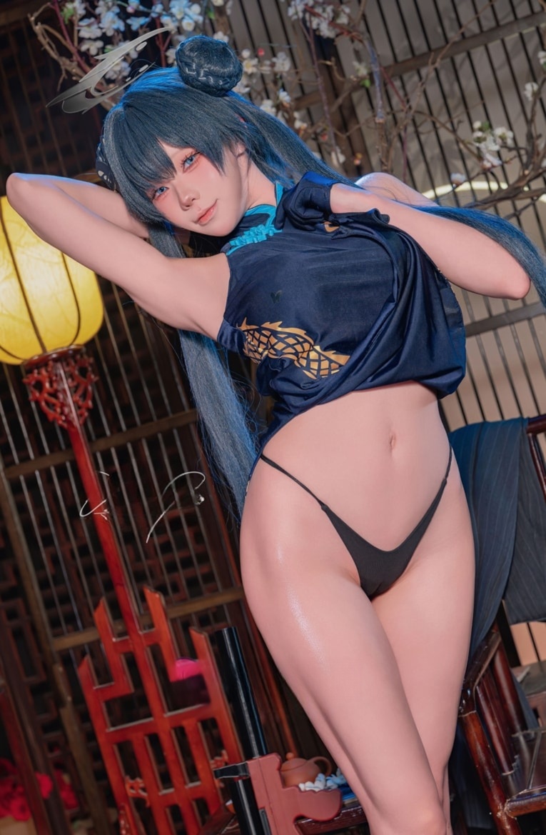 咬一口兔娘#2026年4月作品『碧蓝档案龙华妃咲』--绝美精品! 咬一口兔娘#2026年4月作品『碧蓝档案龙华妃咲』--绝美精品!