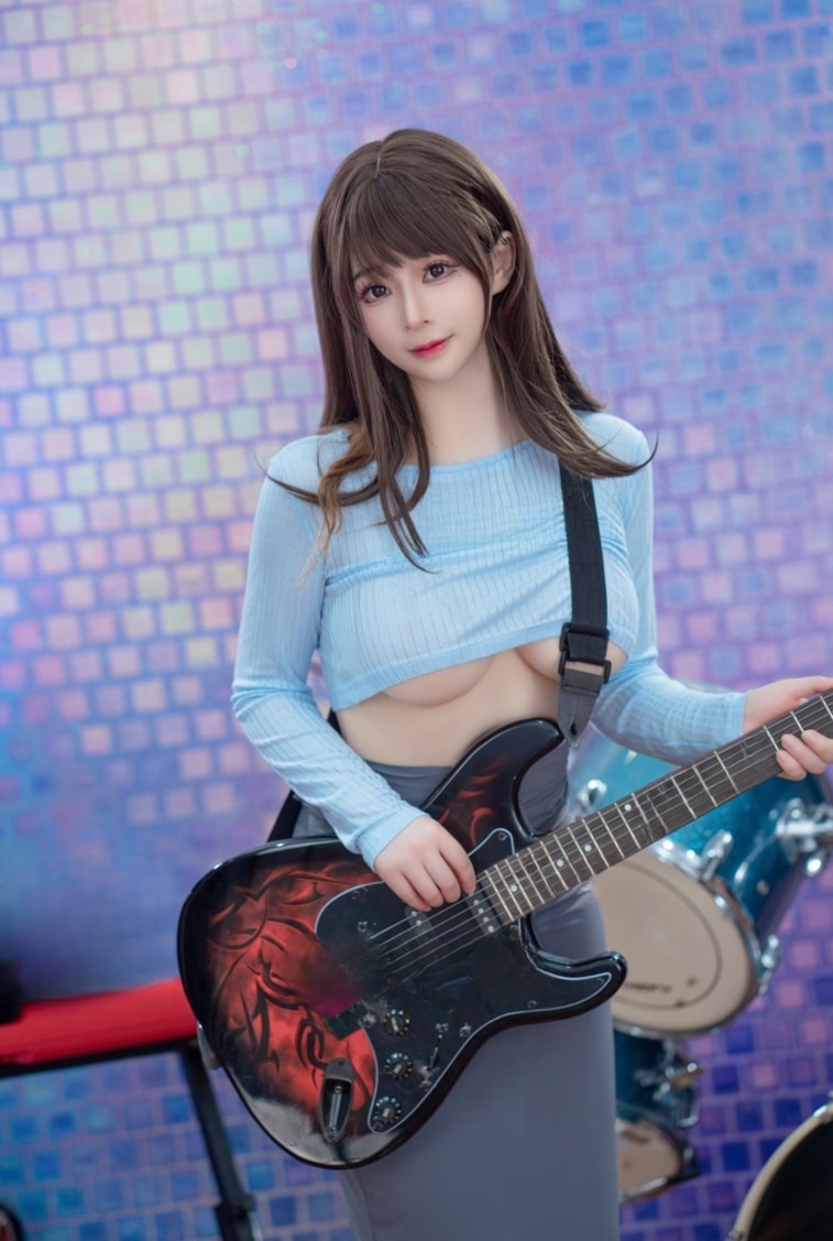 叉子宝宝 –#吉他妹妹--美丽佳人! 叉子宝宝 –#吉他妹妹--美丽佳人!