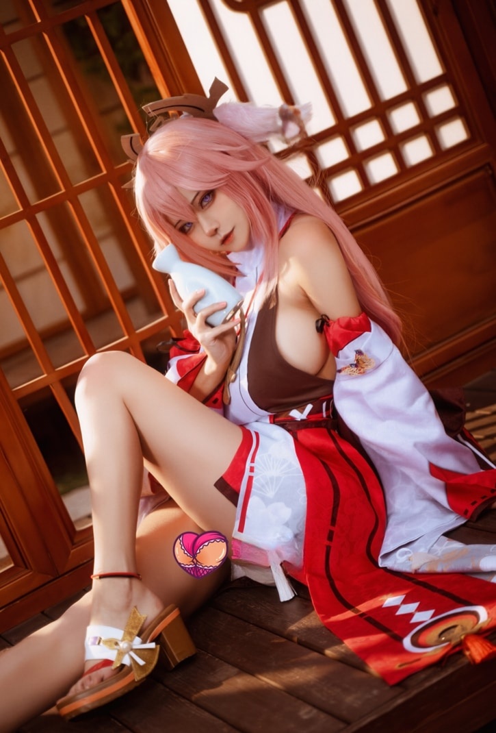 Seya-狮砸#原神 八重神子--精致作品! Seya-狮砸#原神 八重神子--精致作品!