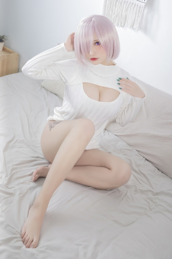 洛璃LoLiSAMA#玛修 基列莱特 开胸毛衣--新作爆料! 洛璃LoLiSAMA#玛修 基列莱特 开胸毛衣--新作爆料!