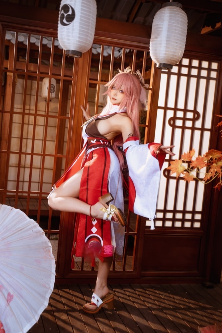 Seya-狮砸#原神 八重神子--精致作品! Seya-狮砸#原神 八重神子--精致作品!