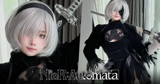 Ve'nus cos《尼尔:机械纪元》2B,将机械美少女融入现实的魅力 Ve'nus cos《尼尔:机械纪元》2B,将机械美少女融入现实的魅力