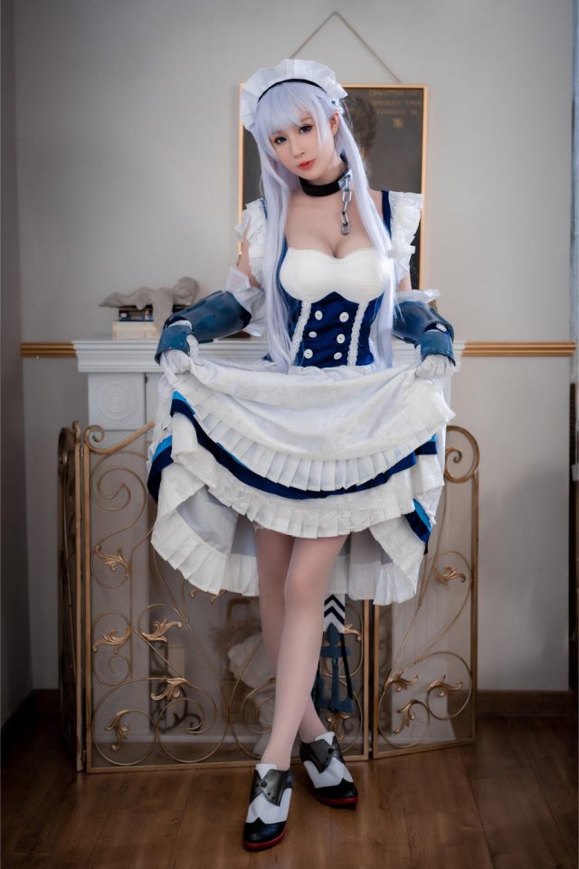 走近西园寺南歌:从细节看女仆版贝尔法斯特的完美扮演 走近西园寺南歌:从细节看女仆版贝尔法斯特的完美扮演