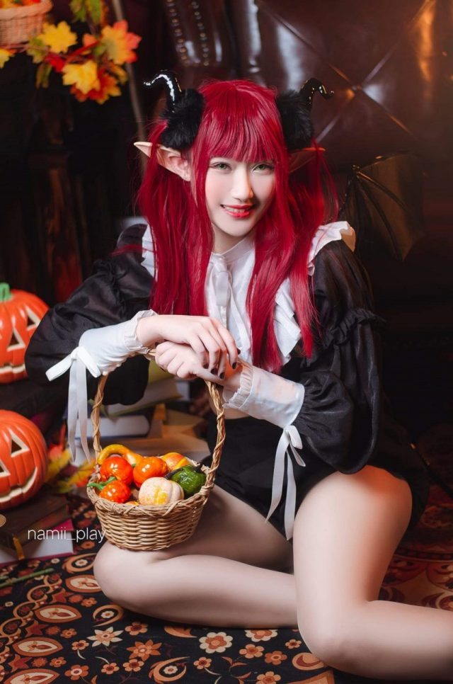 泰国coser Namii化身喜多川海梦,展现出万圣节的俏皮可爱魅力 泰国coser Namii化身喜多川海梦,展现出万圣节的俏皮可爱魅力