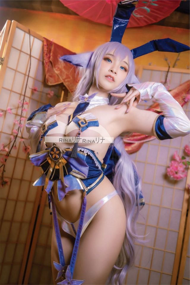 日本coser Rina性感的“缺布料版”信浓cosplay引爆二次元风波 日本coser Rina性感的“缺布料版”信浓cosplay引爆二次元风波