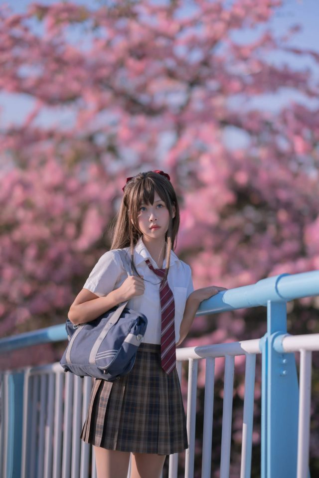 春风十里不如你:coser 萌芽儿o0与异木棉花的美丽邂逅 春风十里不如你:coser 萌芽儿o0与异木棉花的美丽邂逅