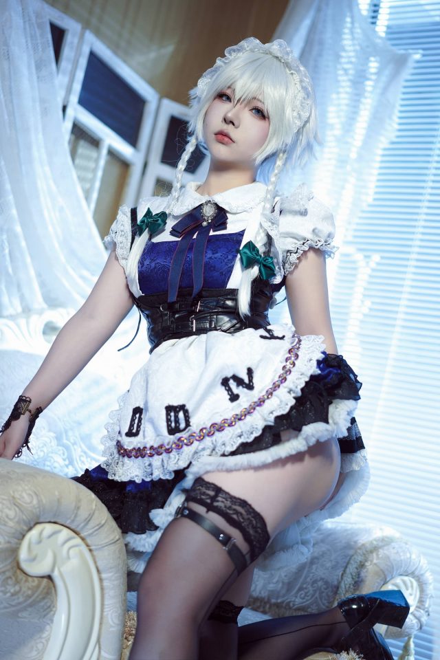 东方project的唯美时刻:yuuhui玉汇的十六夜咲夜COSPLAY 东方project的唯美时刻:yuuhui玉汇的十六夜咲夜COSPLAY