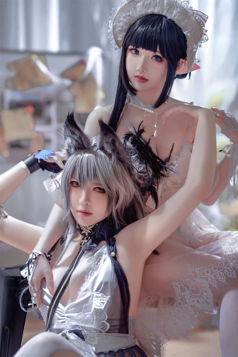 面饼仙儿&半半子 Arknights 黑x森蚺バレエ