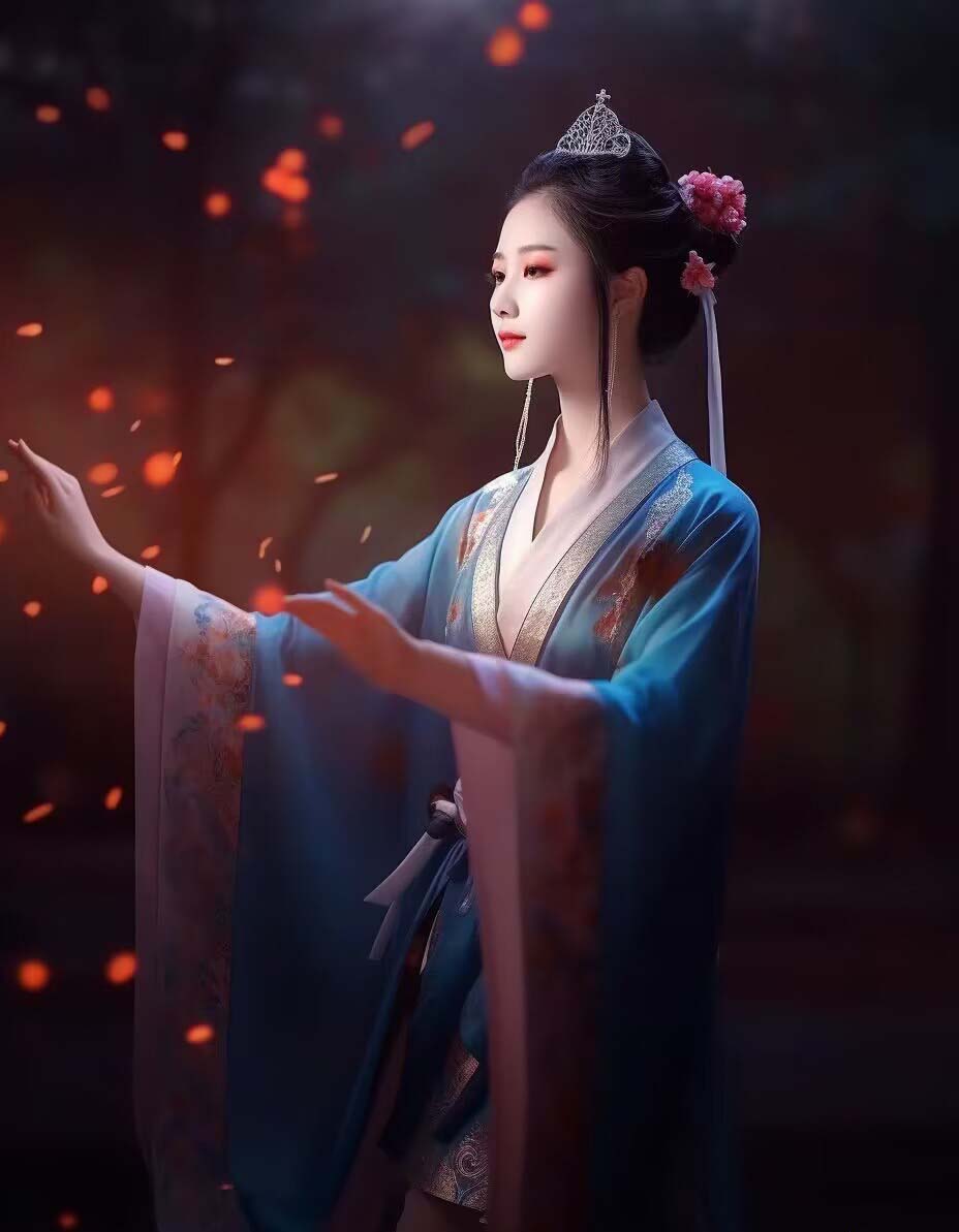Midjourney关键词-AI生成中国风古装汉服美女人像提示关键词1214 作者:福缘创业网 帖子ID:106214 Midjourney关键词-AI生成中国风古装汉服美女人像提示关键词1214 作者:福缘创业网 帖子ID:106214