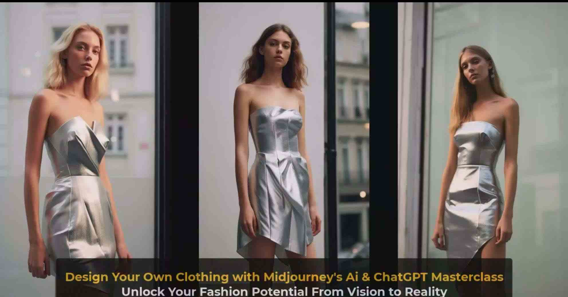 利用 Midjourneys Ai 人工智能设计自己的服装AI大师班-10节课-中英字幕4334 作者:福缘创业网 帖子ID:106473 利用 Midjourneys Ai 人工智能设计自己的服装AI大师班-10节课-中英字幕4334 作者:福缘创业网 帖子ID:106473