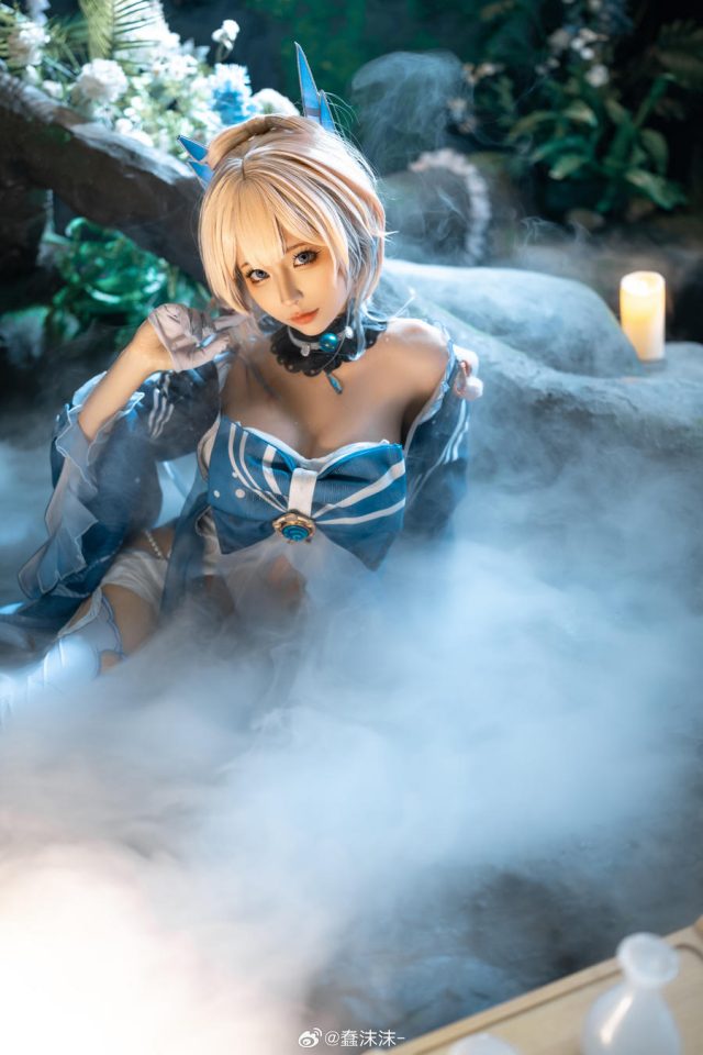 原神·珊瑚宫心海COSPLAY赏析:蠢沫沫精湛的COS还原 原神·珊瑚宫心海COSPLAY赏析:蠢沫沫精湛的COS还原