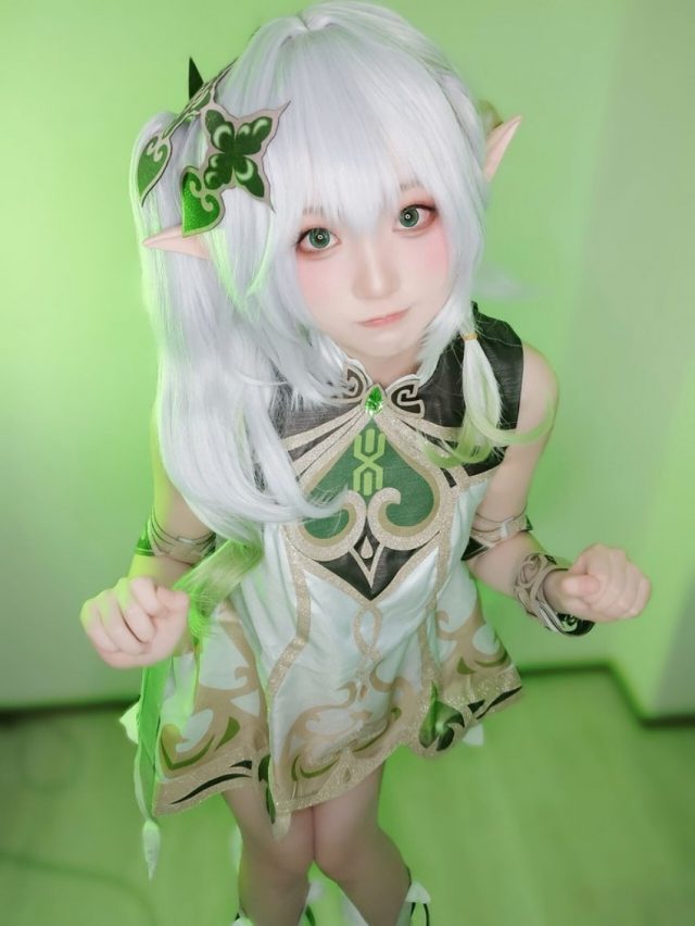 Yuki亭cos《原神》纳西妲,演绎一场华丽的小吉祥草王之舞 Yuki亭cos《原神》纳西妲,演绎一场华丽的小吉祥草王之舞