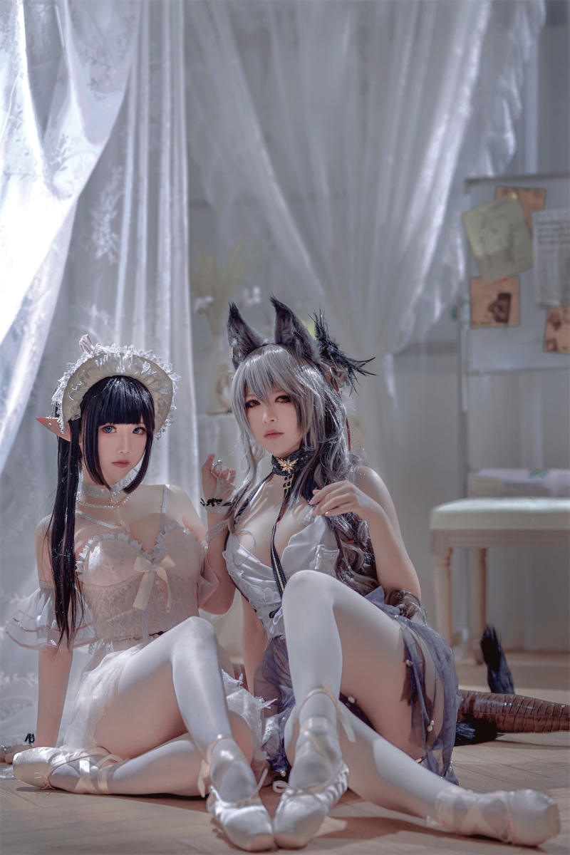 面饼仙儿&半半子 Arknights 黑x森蚺バレエ