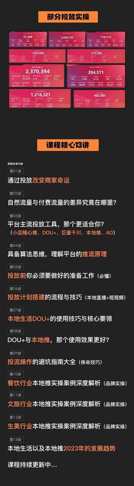 本地同城推核心方法论,本地同城投放技巧快速掌握运营核心(16节课)3868 作者:福缘创业网 帖子ID:107582 本地同城推核心方法论,本地同城投放技巧快速掌握运营核心(16节课)3868 作者:福缘创业网 帖子ID:107582