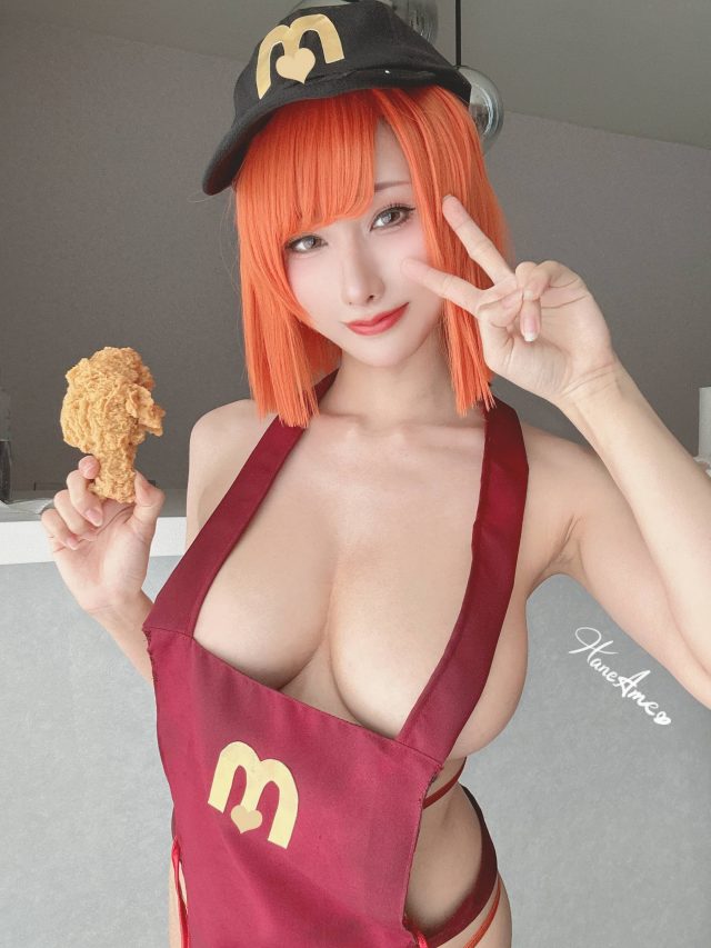 不一样的麦当劳餐厅体验,coser“雨波_HaneAme”亲身示范! 不一样的麦当劳餐厅体验,coser“雨波_HaneAme”亲身示范!