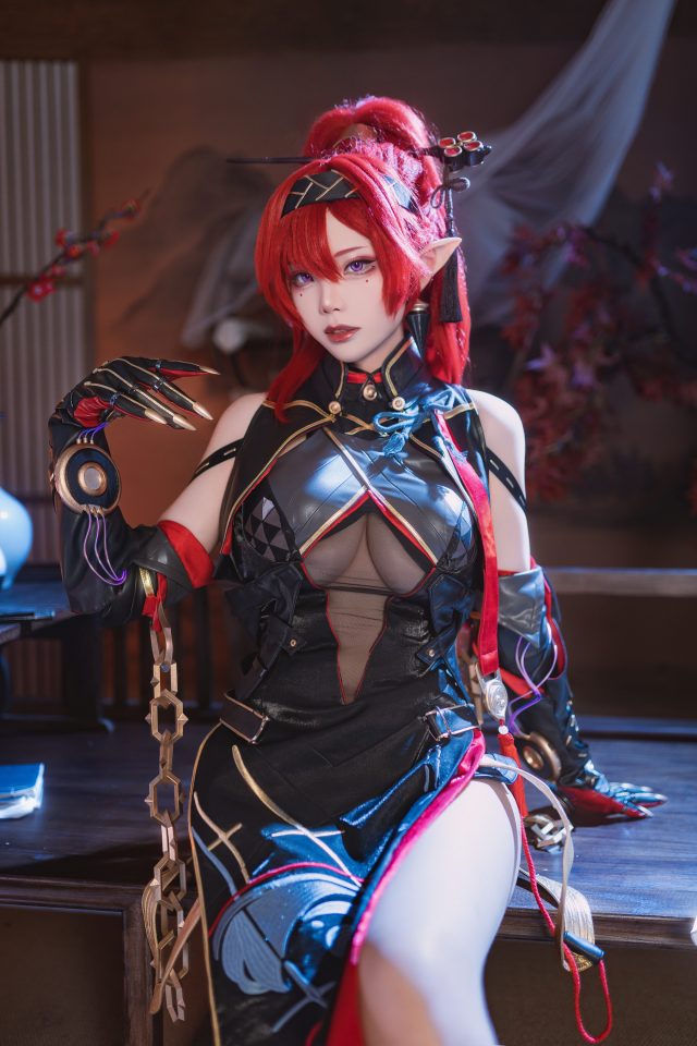 鸣潮COSPLAY:Hazelnut_榛子带你领略冷艳杀手吟霖的魅力 鸣潮COSPLAY:Hazelnut_榛子带你领略冷艳杀手吟霖的魅力