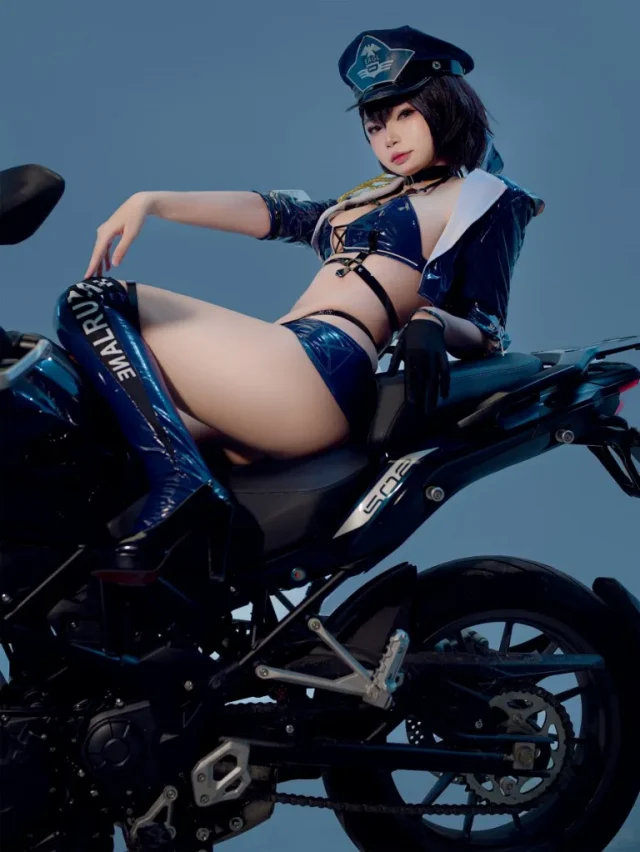 巴尔的摩COSPLAY:越南coser ZinieQ化身赛车女郎惊艳登场