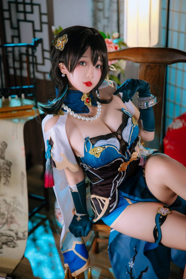 椎名莜·阮梅COS:塑造“崩坏·星穹铁道”终极学者形象 椎名莜·阮梅COS:塑造“崩坏·星穹铁道”终极学者形象