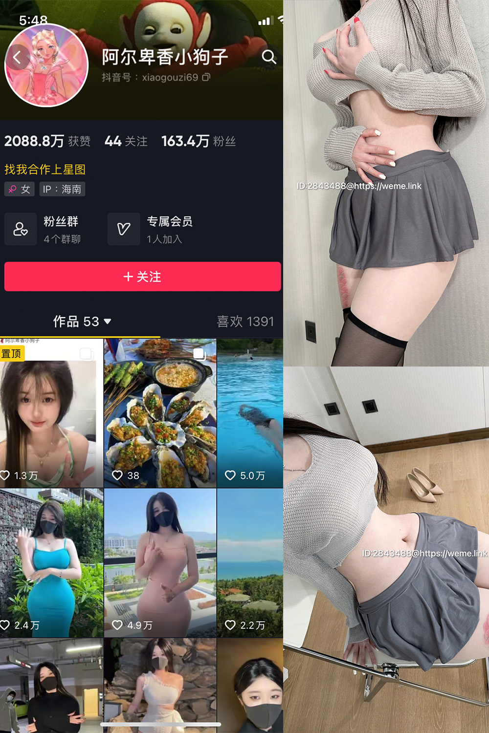 抖音 阿尔卑香小狗子 微密圈 NO.001期 【23P1V】 抖音微密 第1张-玩偶兔 抖音 阿尔卑香小狗子 微密圈 NO.001期 【23P1V】 抖音微密 第1张